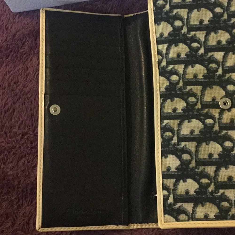 Vintage Authentic Dior Trotter Wallet